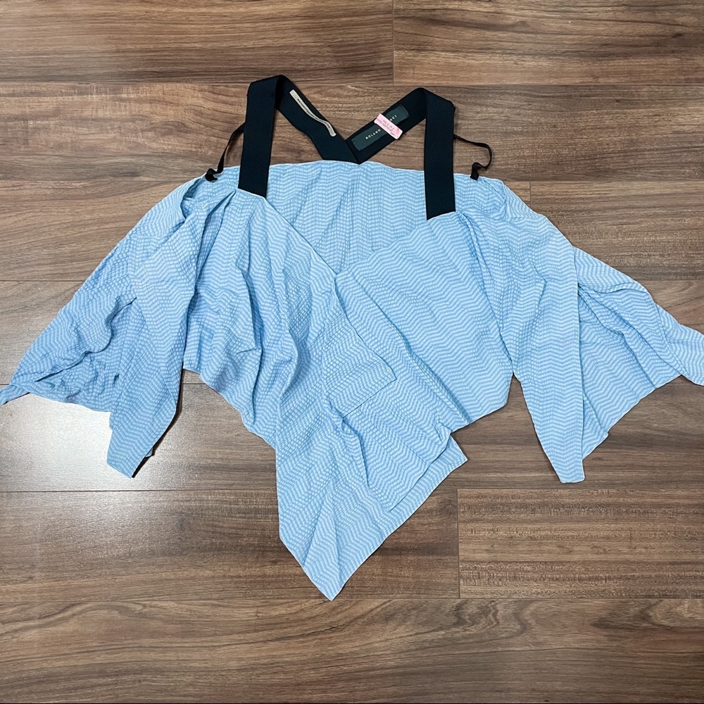 Roland Mouret Light Blue Top